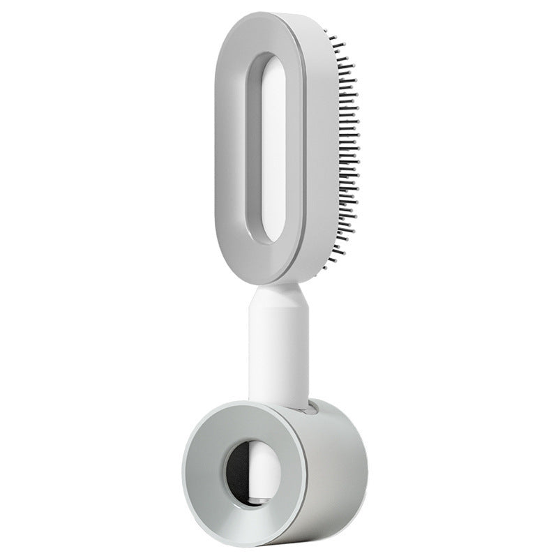 Self-Cleaning Hair Brush One-Key Anti-Static Scalp Massage Comb for Hair Loss